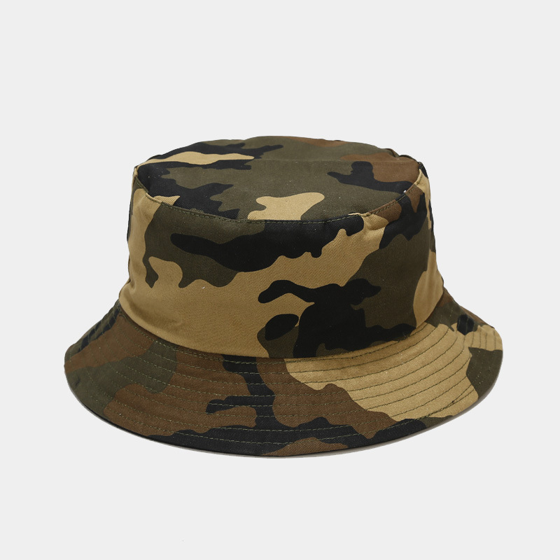 BK00076 Camouflage Double Travel napvédő vödörsapka