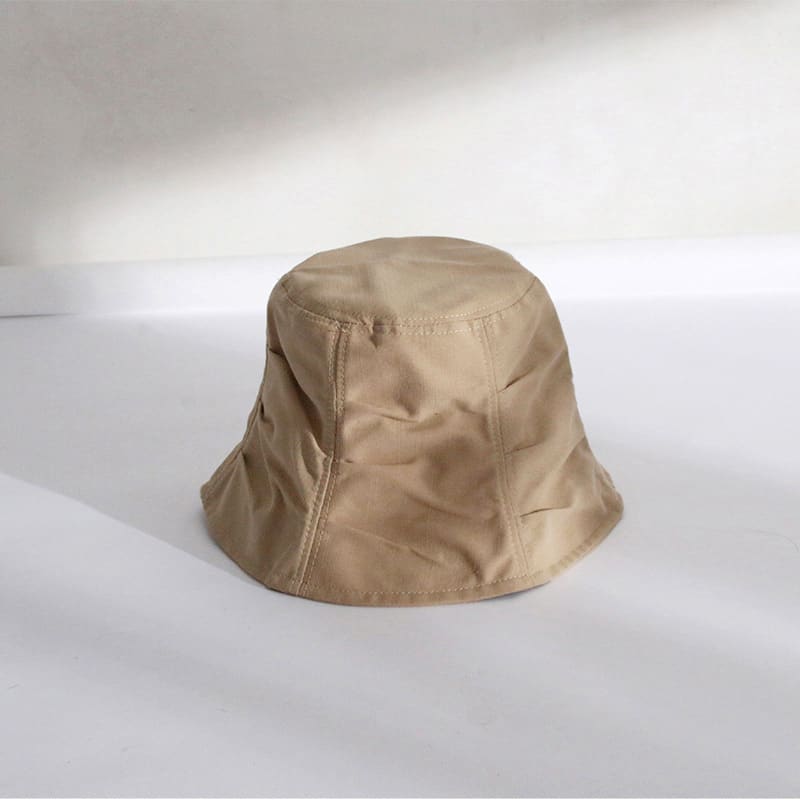 BK00053 Pure Color Tricolor Bucket Hat