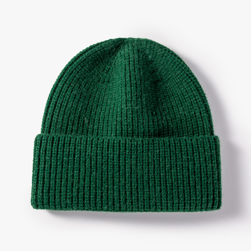 H00078 Többszínű női slouchy akril kötött sapka
