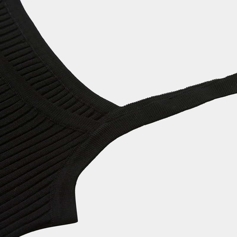 ML2240 Klasszikus függőleges csíkos minden-az-egyben nyári kötött sling mellény ML2240 Klasszikus függőleges csíkos minden-az-egyben nyári kötött sling mellény