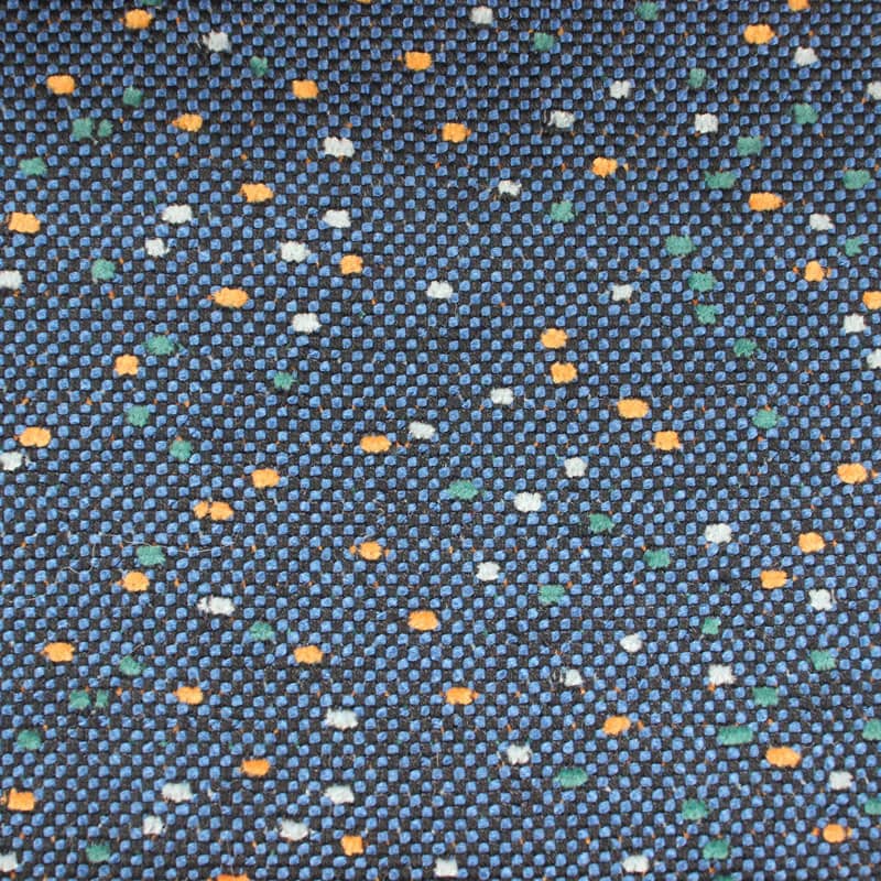SM-A0027 színes csillagpontos jacquard mintás vászon kanapészövet