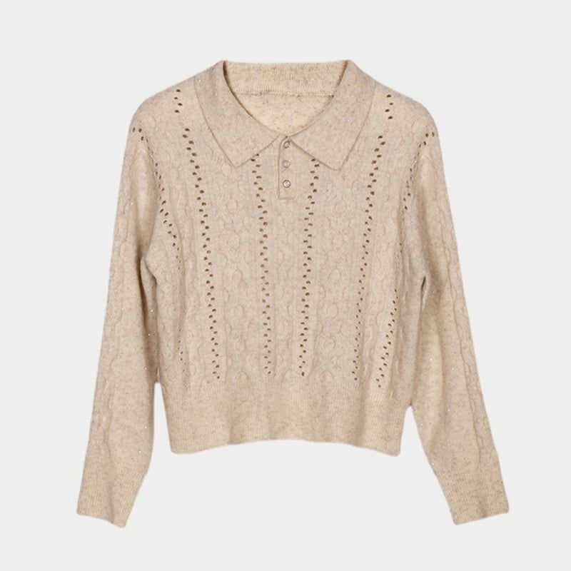 SM-K0012 tavaszi őszi póló hajtóka, egyszínű, kivágott aljú kötött pulóver SM-K0012 tavaszi őszi póló hajtóka, egyszínű, kivágott aljú kötött pulóver