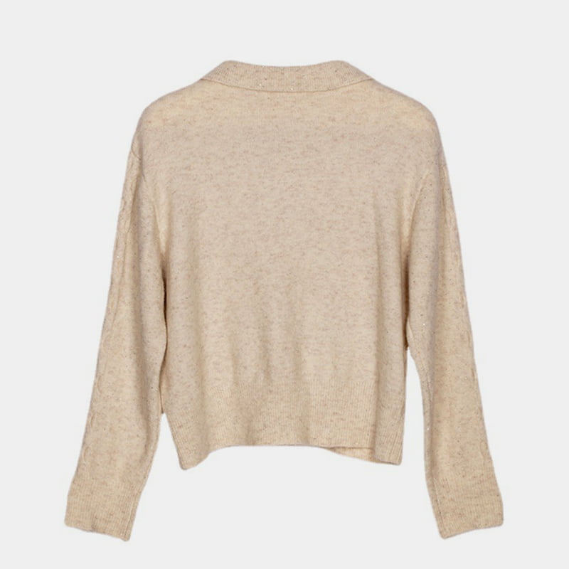 SM-K0012 tavaszi őszi póló hajtóka, egyszínű, kivágott aljú kötött pulóver SM-K0012 tavaszi őszi póló hajtóka, egyszínű, kivágott aljú kötött pulóver