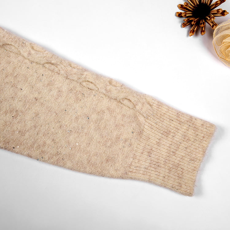 SM-K0012 tavaszi őszi póló hajtóka, egyszínű, kivágott aljú kötött pulóver SM-K0012 tavaszi őszi póló hajtóka, egyszínű, kivágott aljú kötött pulóver