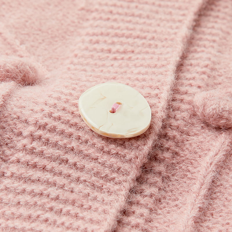 ML2211 aranyos, bújós nyakú, puffos ujjú, kötött kardigán pulóver ML2211 aranyos, bújós nyakú, puffos ujjú, kötött kardigán pulóver