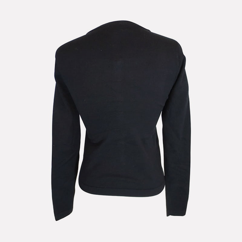 SM-K0098 monogramos kapucnis kötött pulóver szorosan kötött pulóver