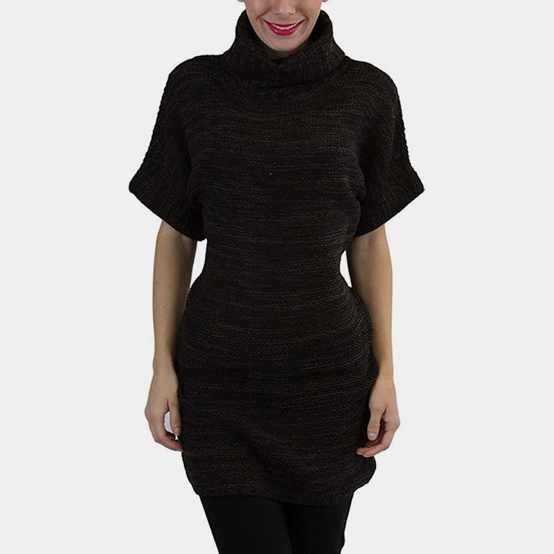 SM-K0067 magas gallérú, sima derékig érő rövid ujjú kötött pulóver SM-K0067 magas gallérú, sima derékig érő rövid ujjú kötött pulóver