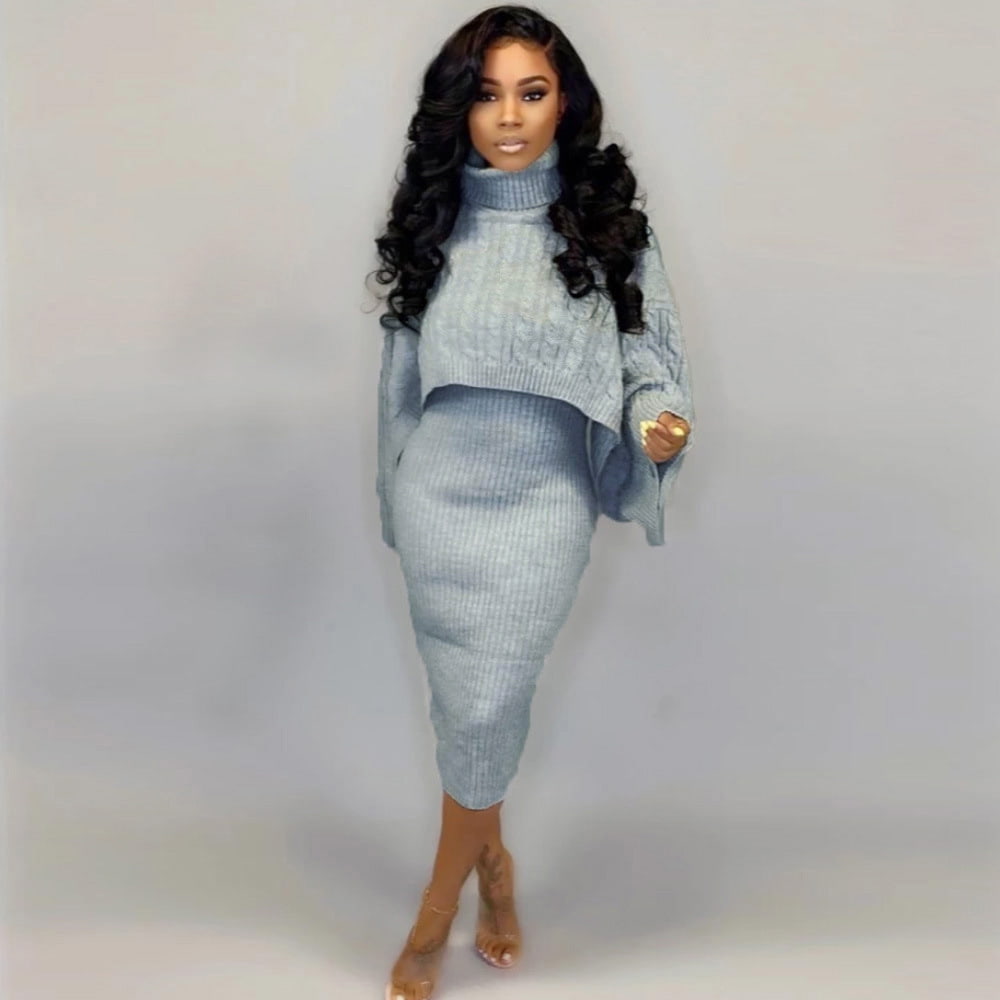 SM-K0091 Rövid kötött, hosszú galléros denevér ujjú kötőfék ruha kötött öltöny SM-K0091 Rövid kötött, hosszú galléros denevér ujjú kötőfék ruha kötött öltöny