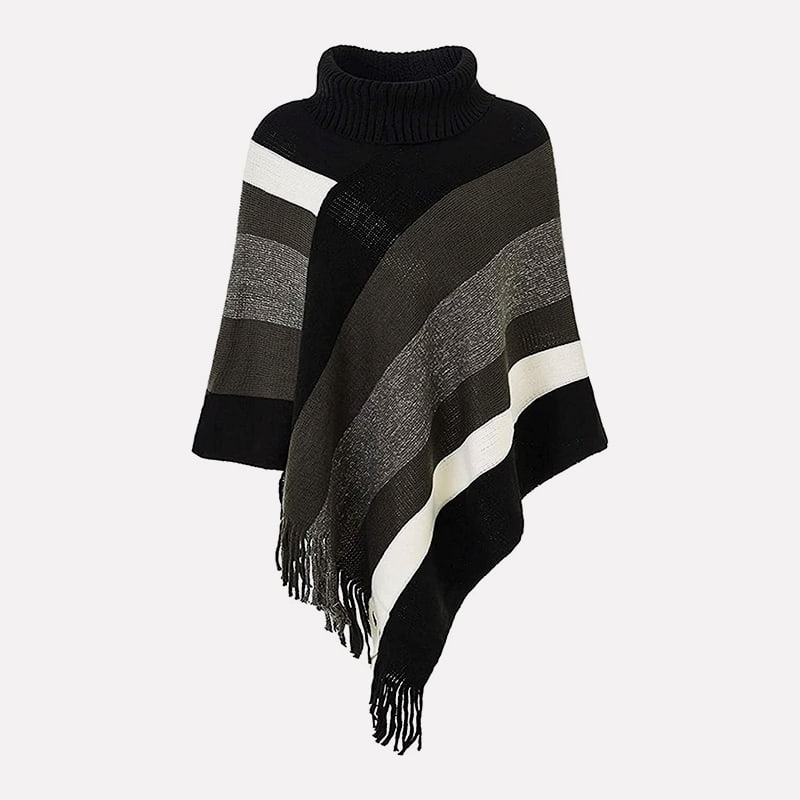 SM-K0093 laza pulóver, csíkos kötött sapka pulóver, kötött pulóver SM-K0093 laza pulóver, csíkos kötött sapka pulóver, kötött pulóver