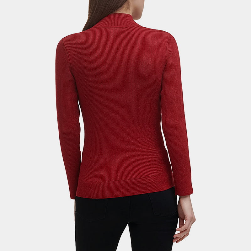 SM-K0056 cipzáras, környakú betűs Jacquard hosszú ujjú kötött pulóver SM-K0056 cipzáras, környakú betűs Jacquard hosszú ujjú kötött pulóver